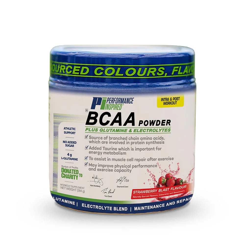Performance Inspired Nutrition - BCAA Strawberry Blast 384g