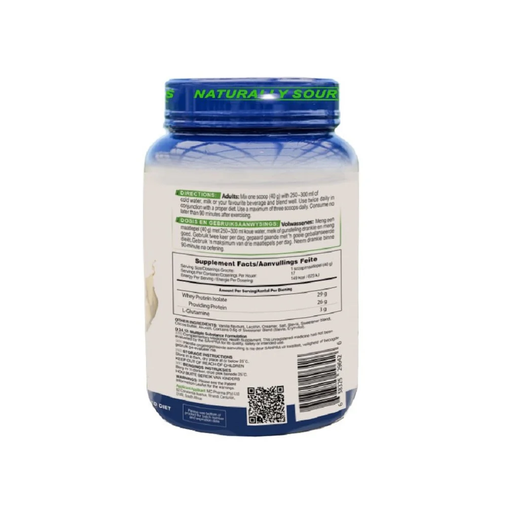 Performance Inspired Nutrition - Isolate Whey Gourmet Butterscotch Vanilla Added Glutamine 680g - Image 2