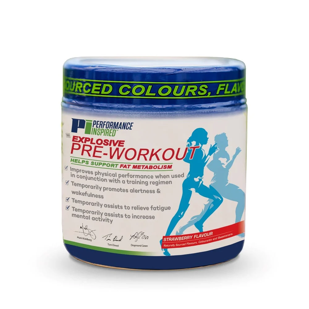 Performance Inspired Nutrition - Pre Workout Strawberry 342g