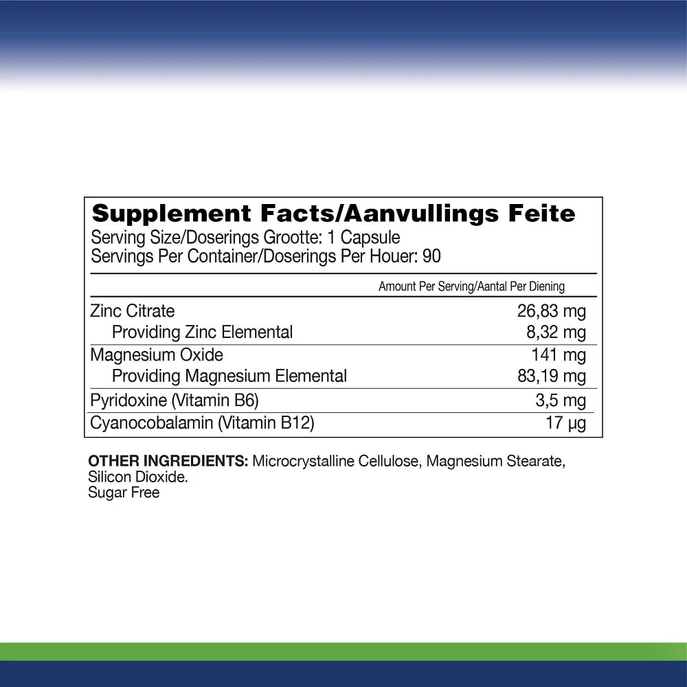 Performance Inspired Nutrition - Zinc Plus 90s - Image 2