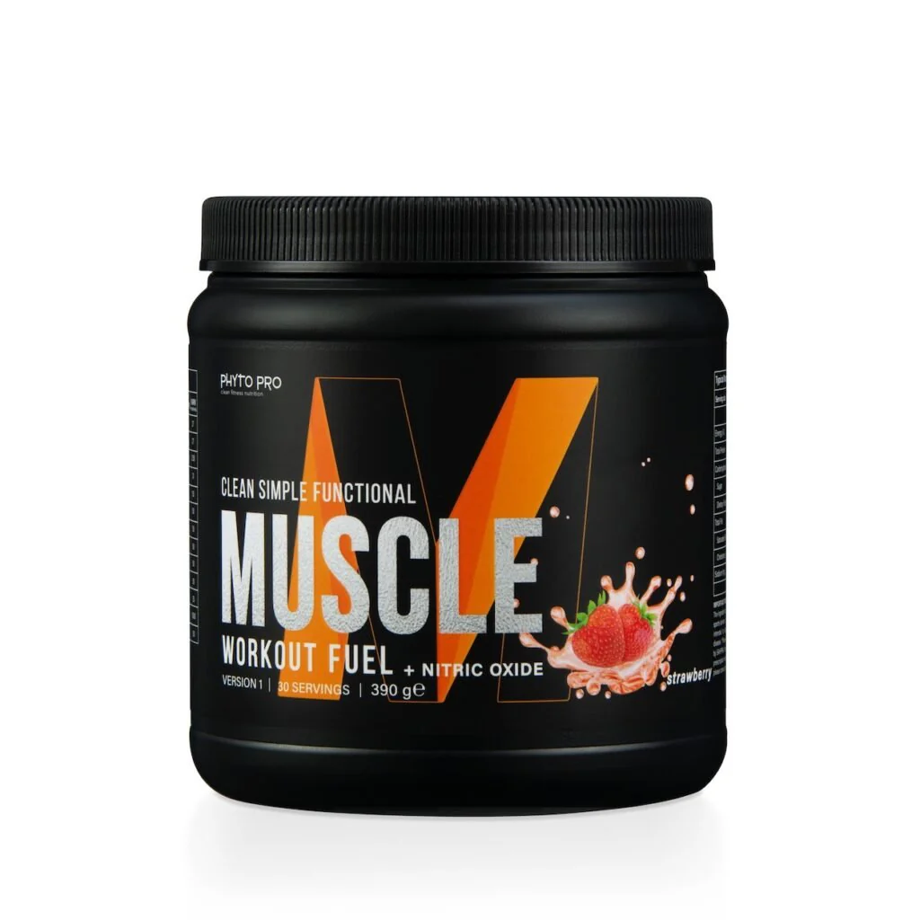 Phyto Pro - Muscle Workout Fuel With Nitric Oxide Strawberry 390g