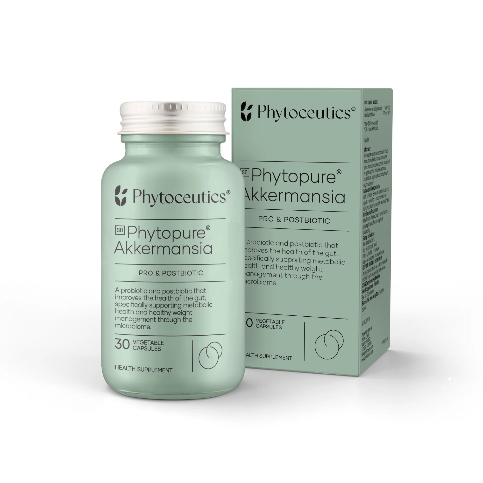Phytoceutics - Phytopure Akkermansia Pro & Postbiotic 30s