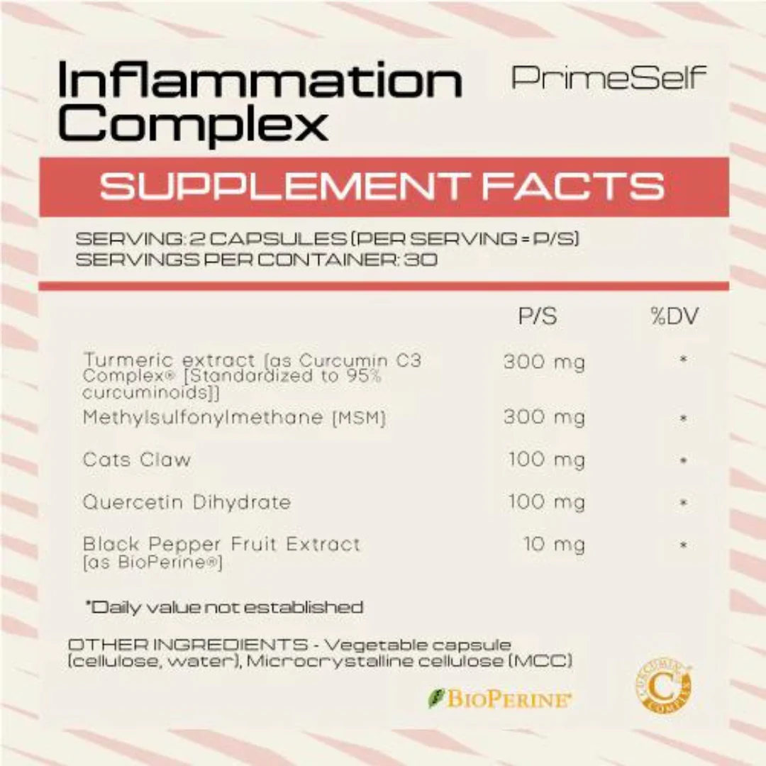 PrimeSelf - Inflamation Complex 60s - Image 2