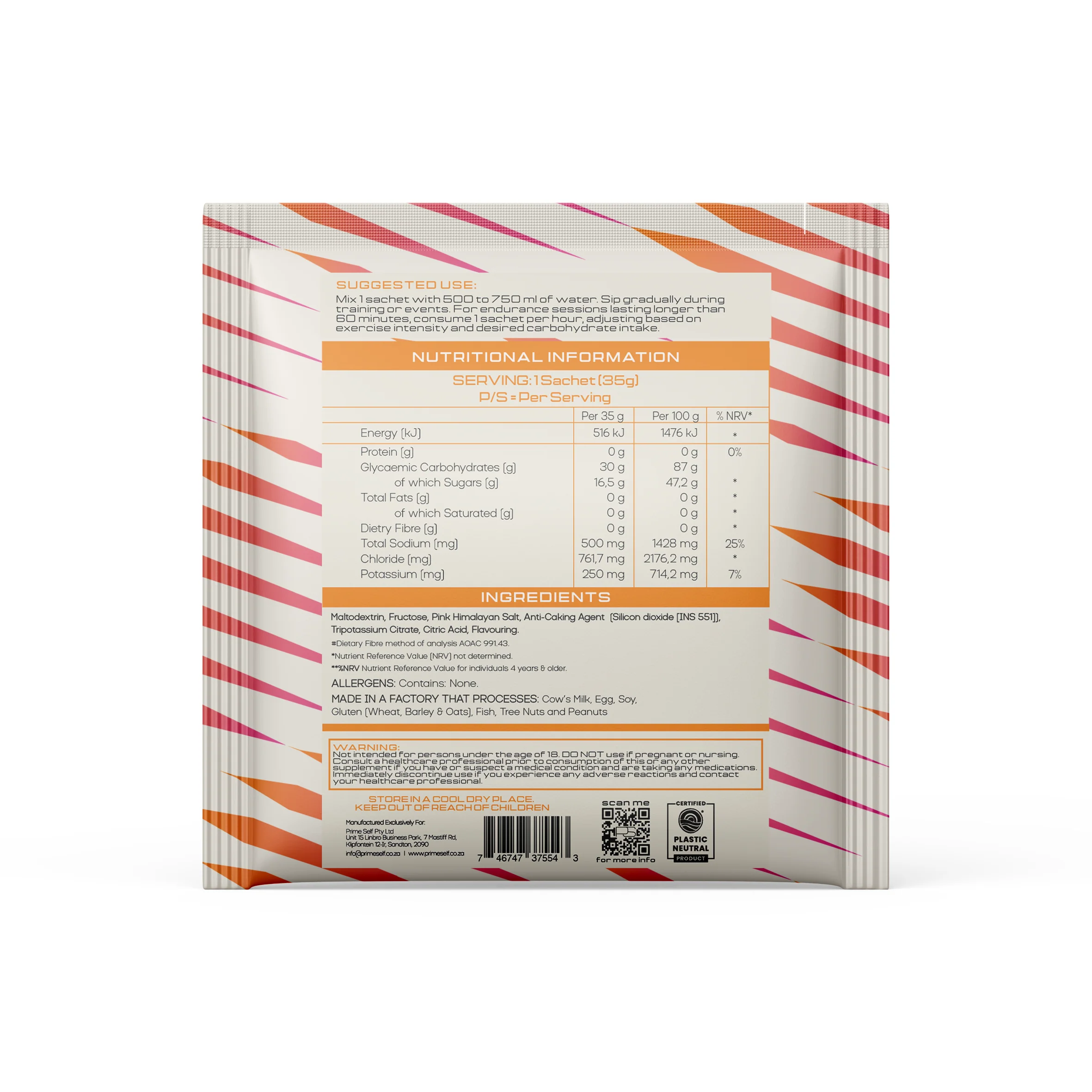 PrimeSelf - Performance Fuel Pouch 10s - Image 2
