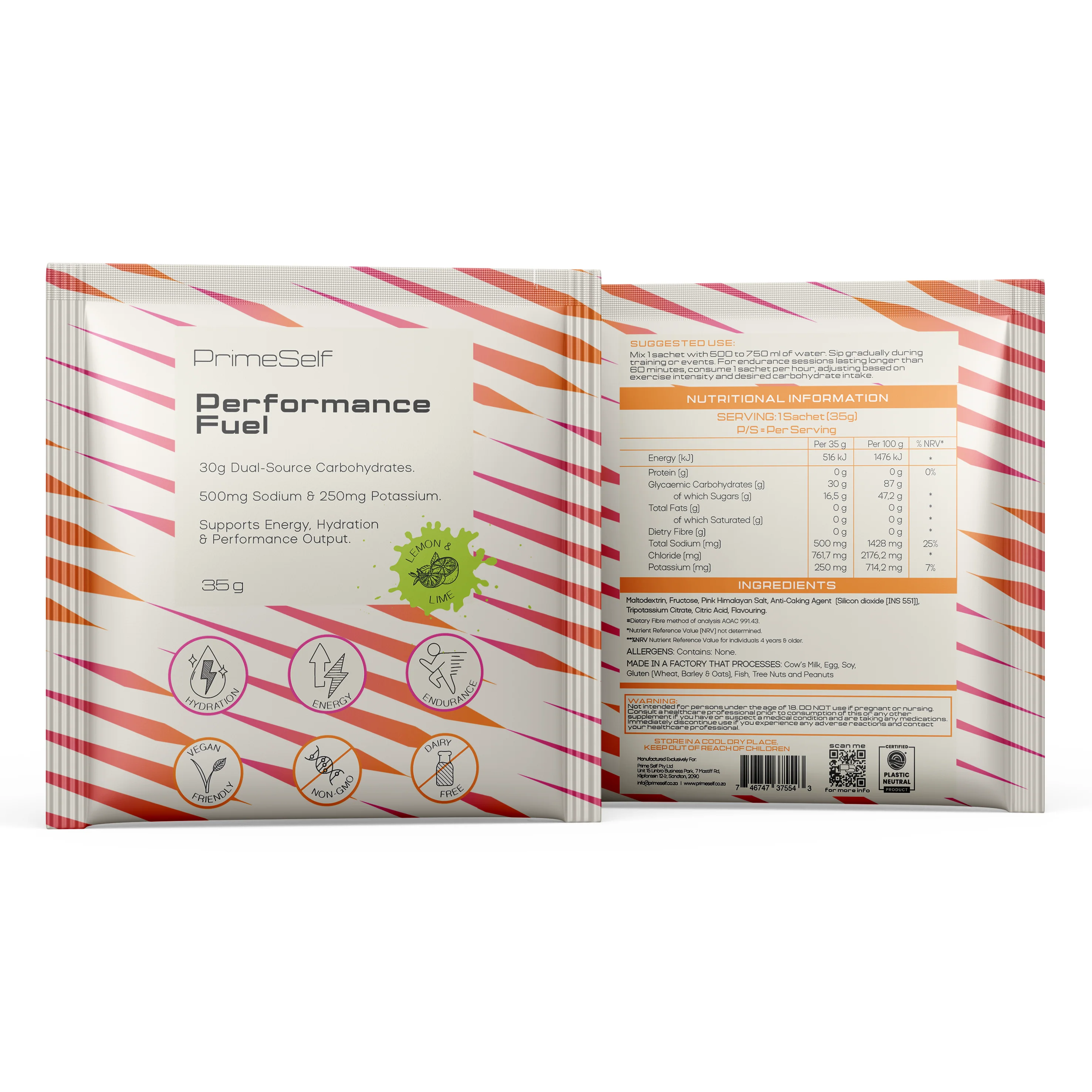 PrimeSelf - Performance Fuel Pouch 10s - Image 3
