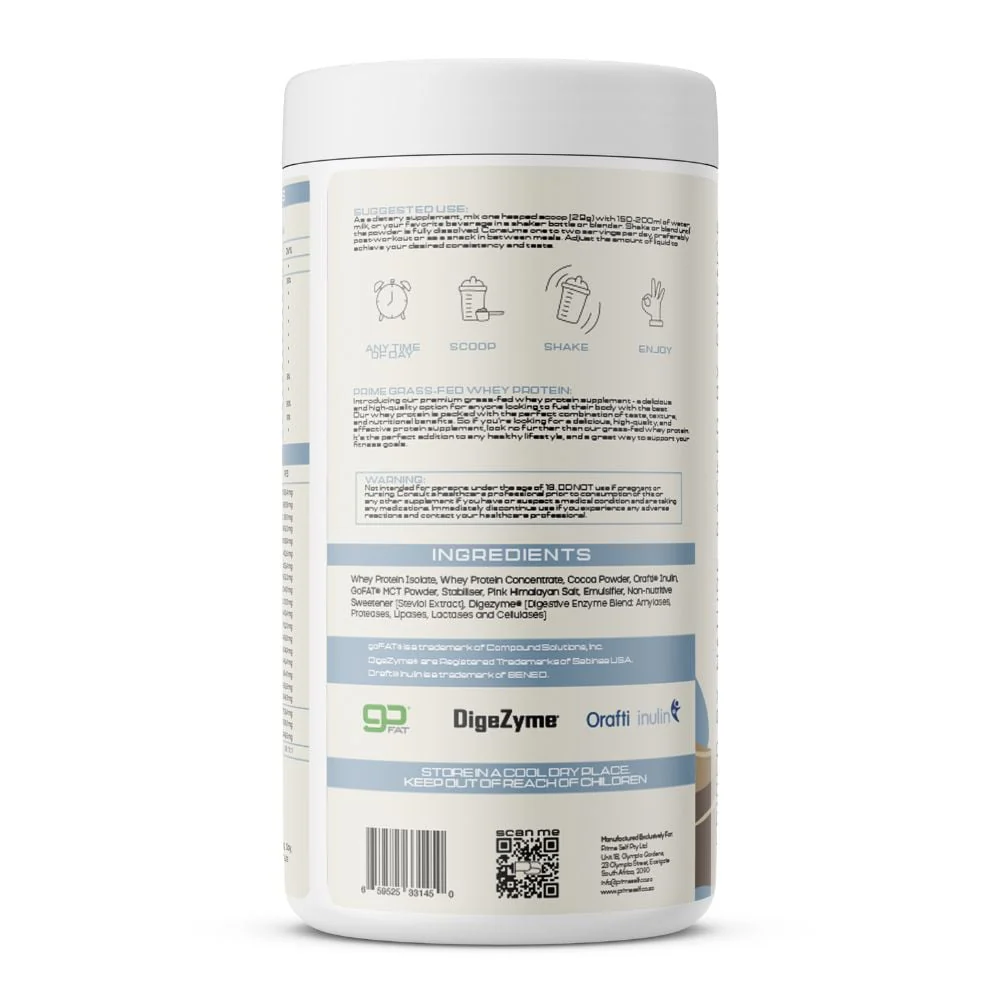 PrimeSelf - Whey Protein Vanilla 725g - Image 2