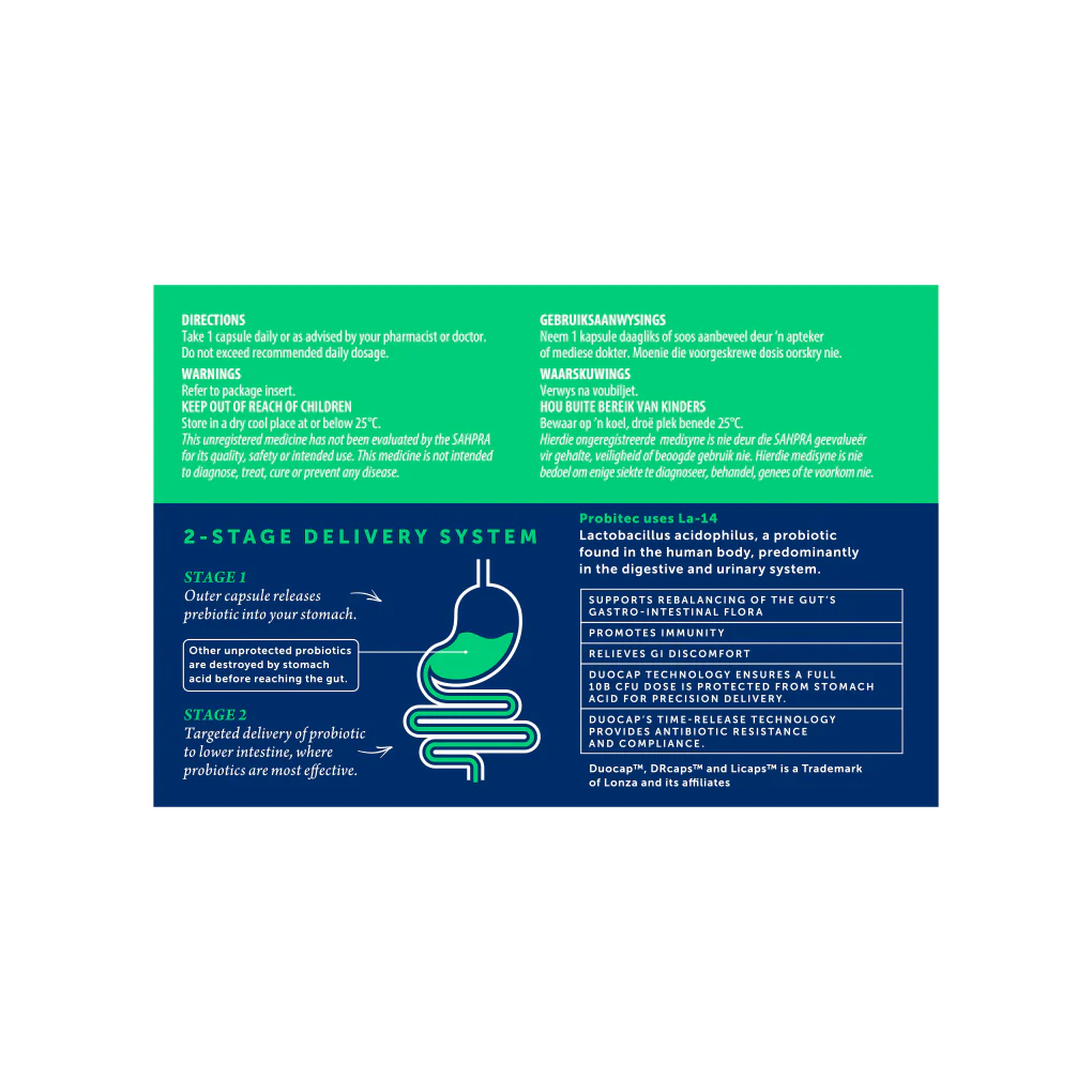 Probitec - Pre + Probiotic 10s - Image 2