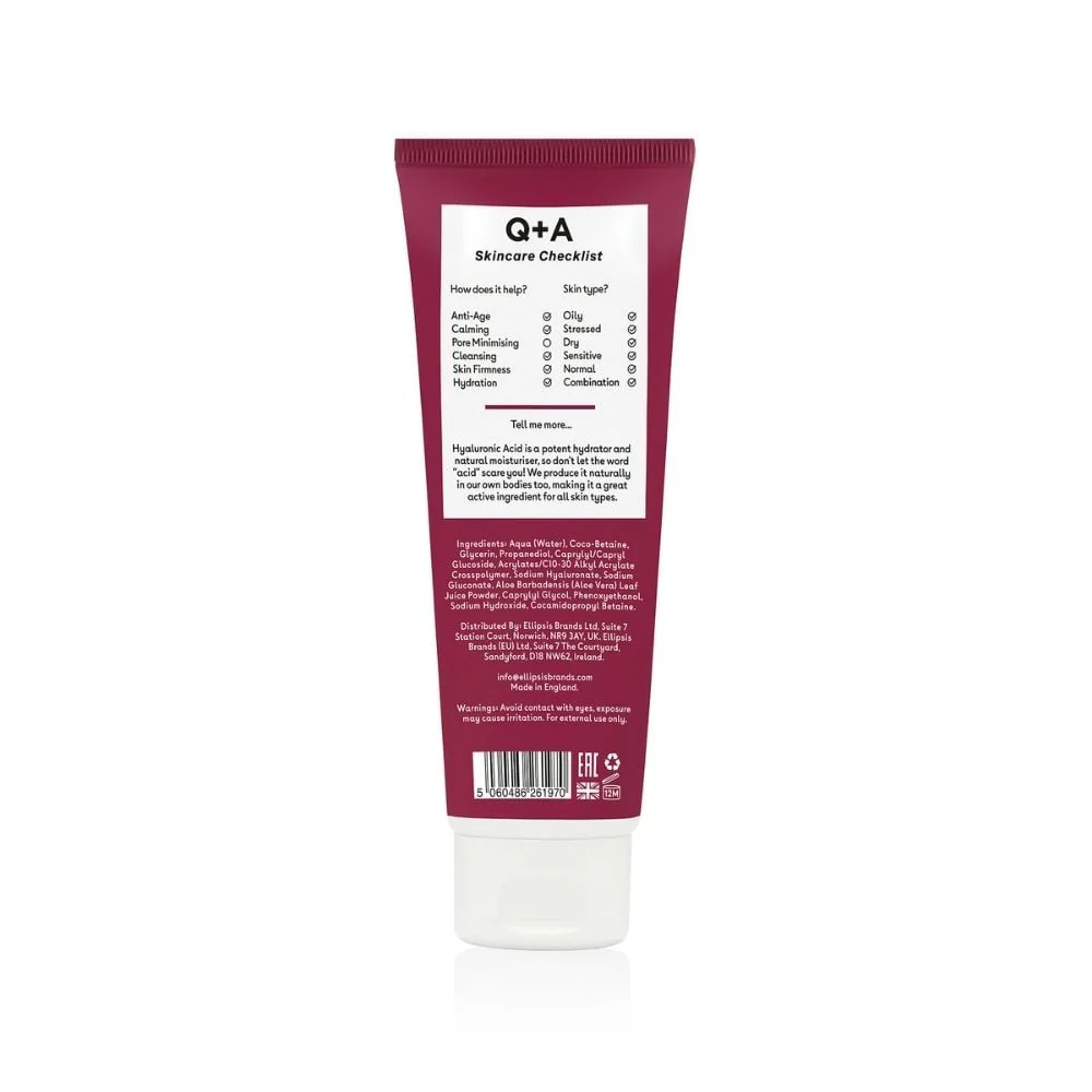 Q & A - Hyaluronic Acid Gel Cleanser 125ml - Image 2