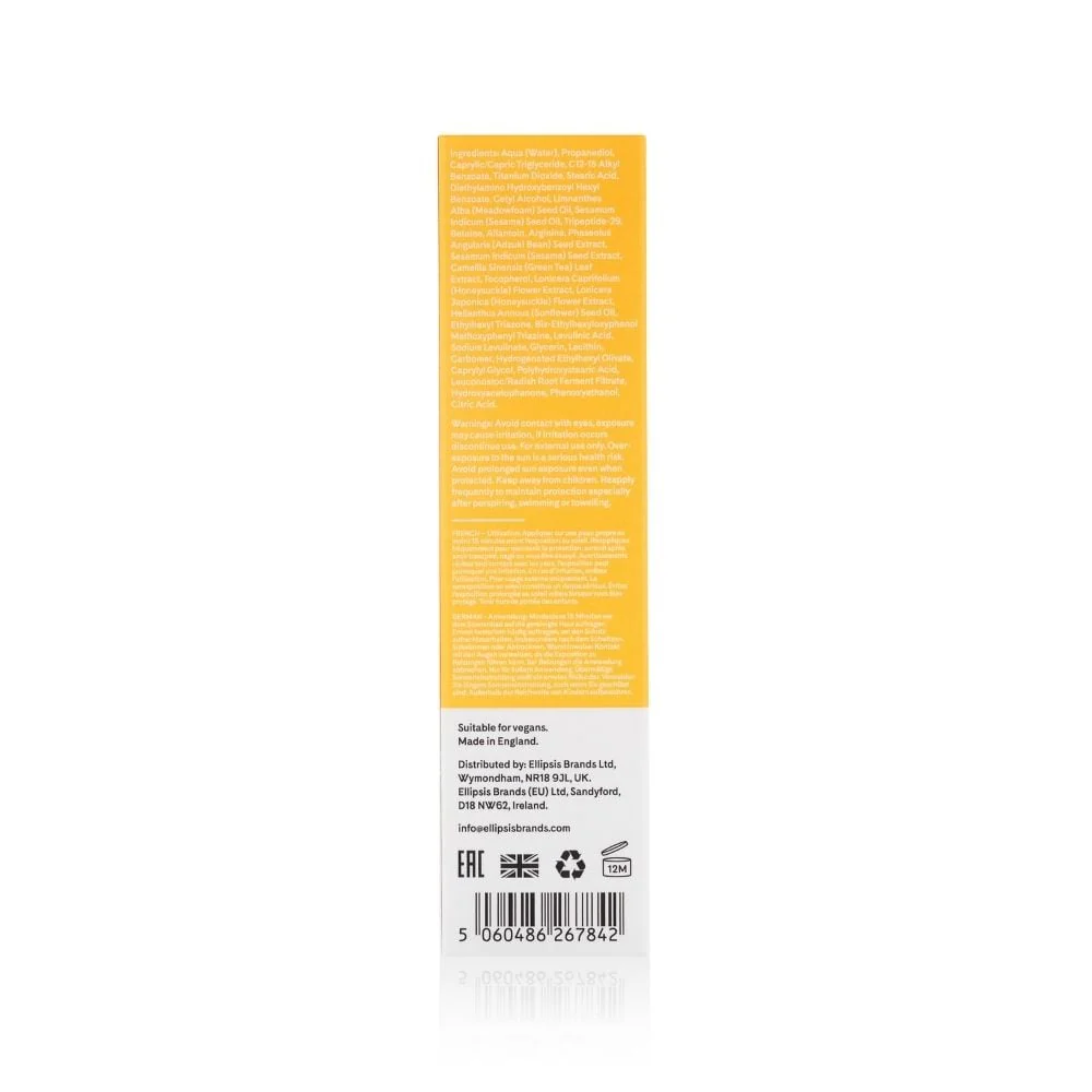 Q & A - Peptide SPF50 Anti-Ageing Facial Sunscreen 50ml - Image 6