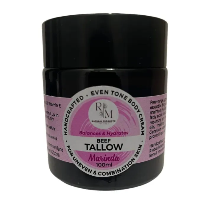 R & M Natural Products - Marinda Even Tone Tallow Body Cream 100ml