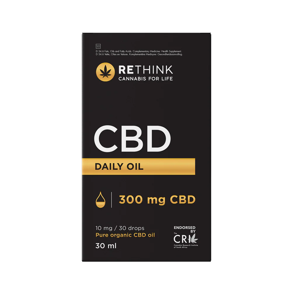 Rethink - CBD Daily Oil 300mg 30ml