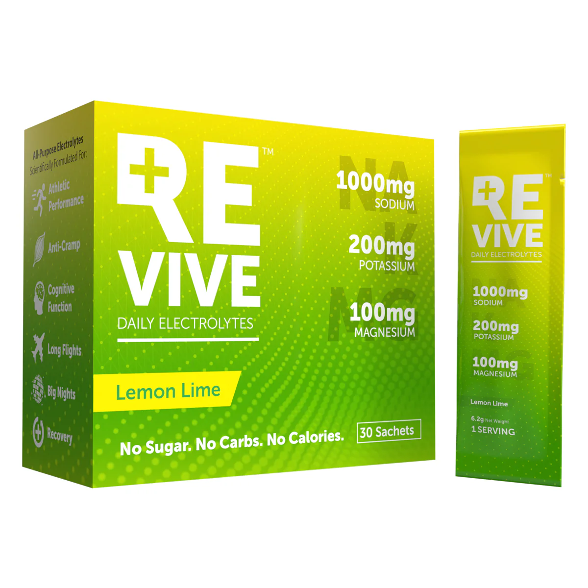 REVIVE - Daily Electrolytes: Lemon Lime 30s