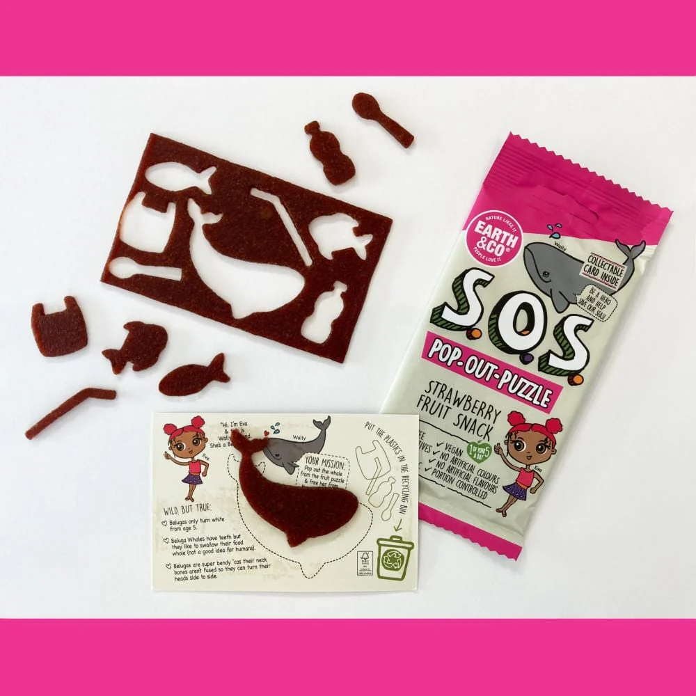 S.O.S - Fruit Snack Strawberry 20g - Image 2