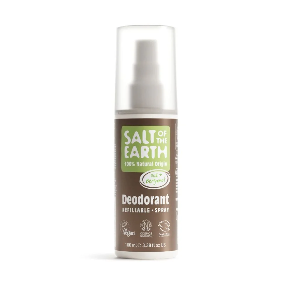Salt Of The Earth - Deodorant Spray Oud & Bergamot 100ml