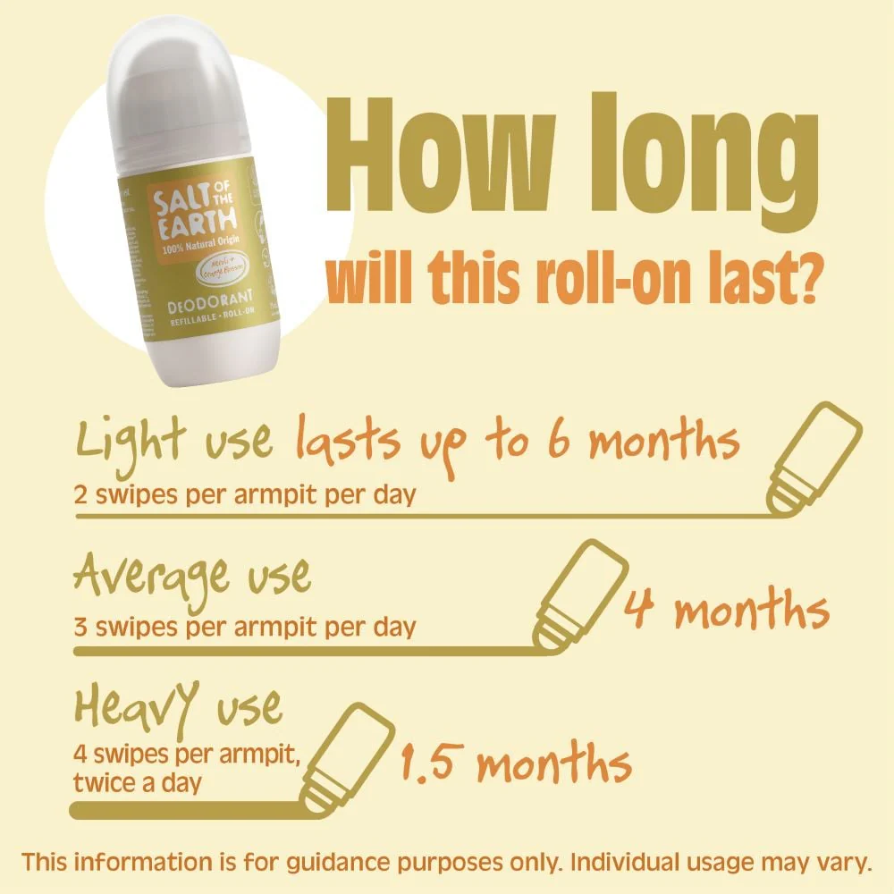 Salt Of The Earth - Roll-on Neroli & Orange 75ml - Image 2