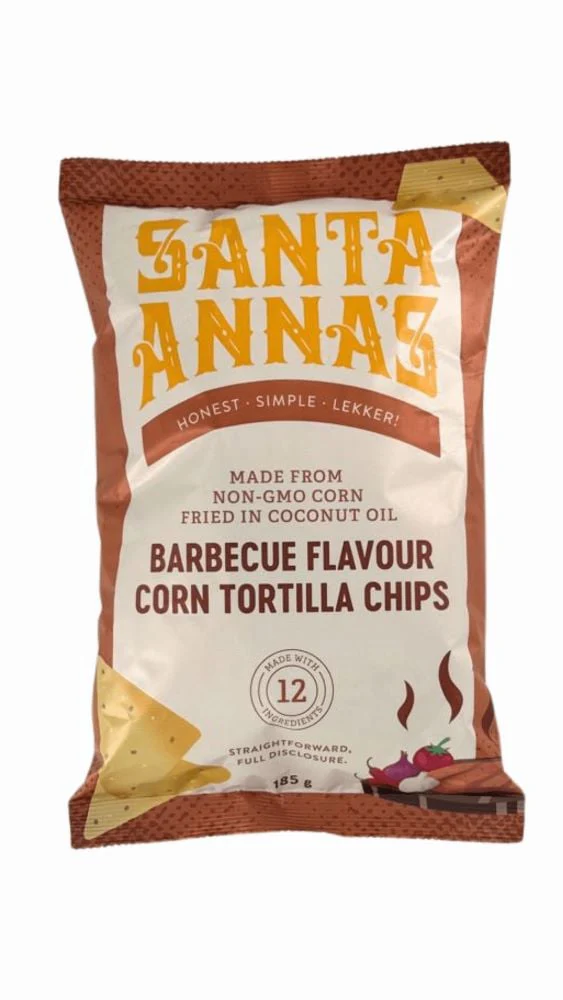 Santa Anna's - Corn Chips Barbercue 185g