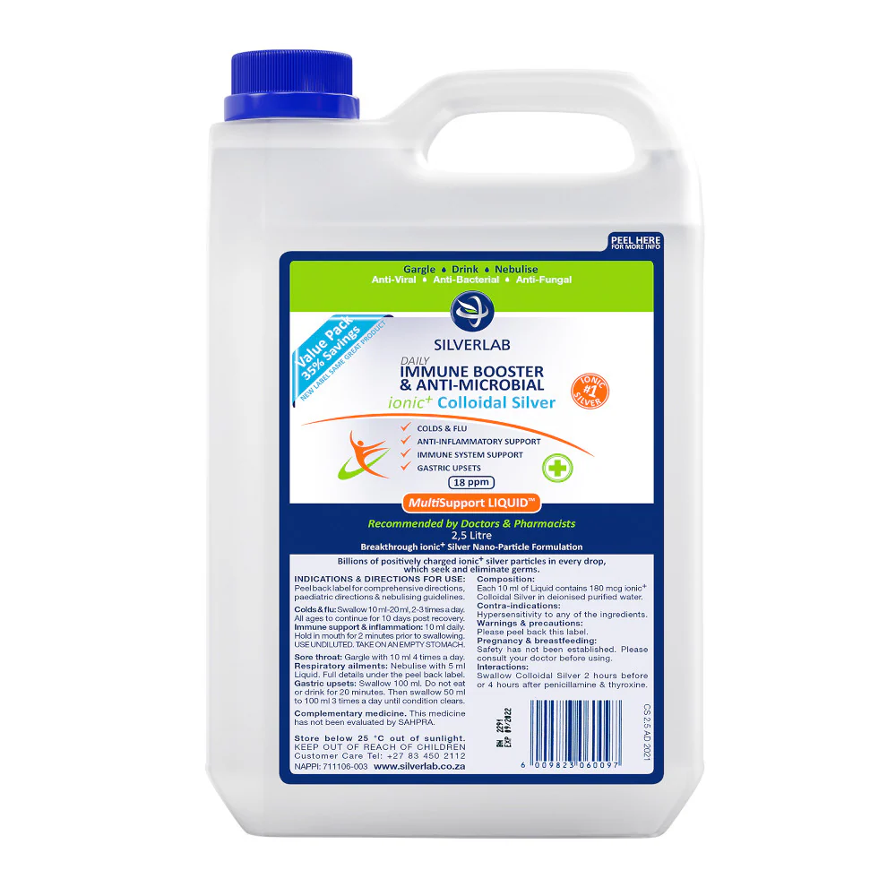Silver Lab - Colloidal Silver Liquid 2,5lt