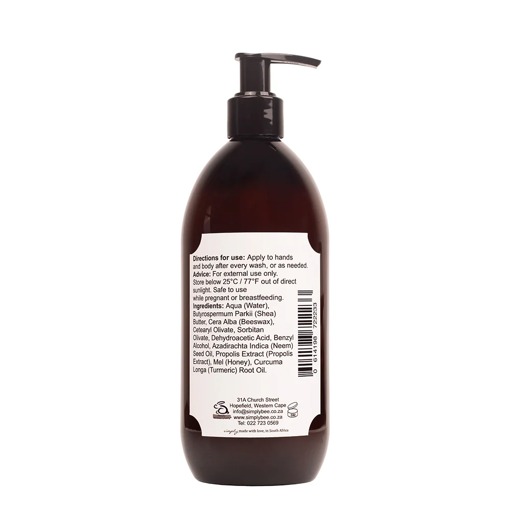 Simply Bee - Body Lotion Fynbos Honey 500ml - Image 2