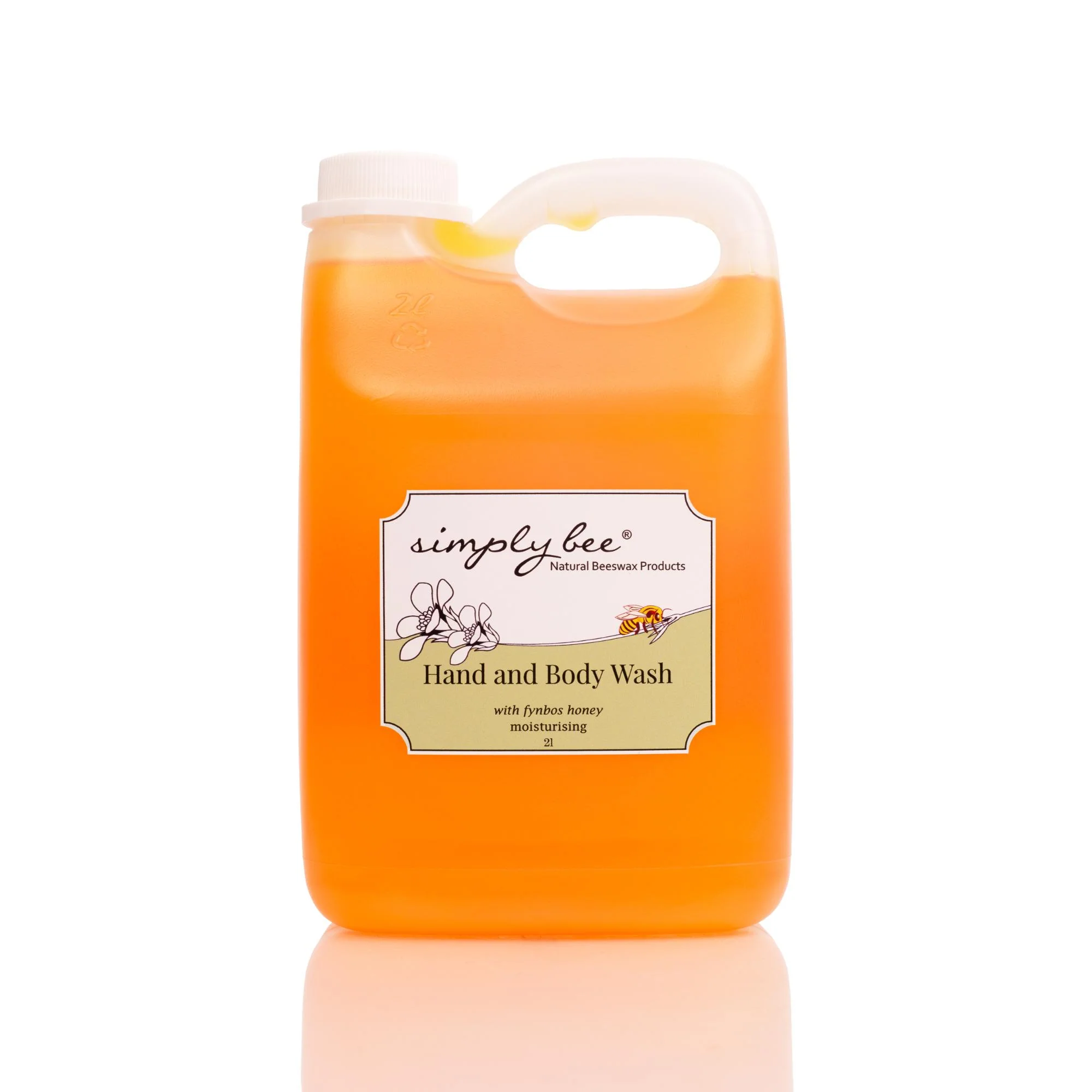 Simply Bee - Hand & Body Wash Fynbos Honey 2lt
