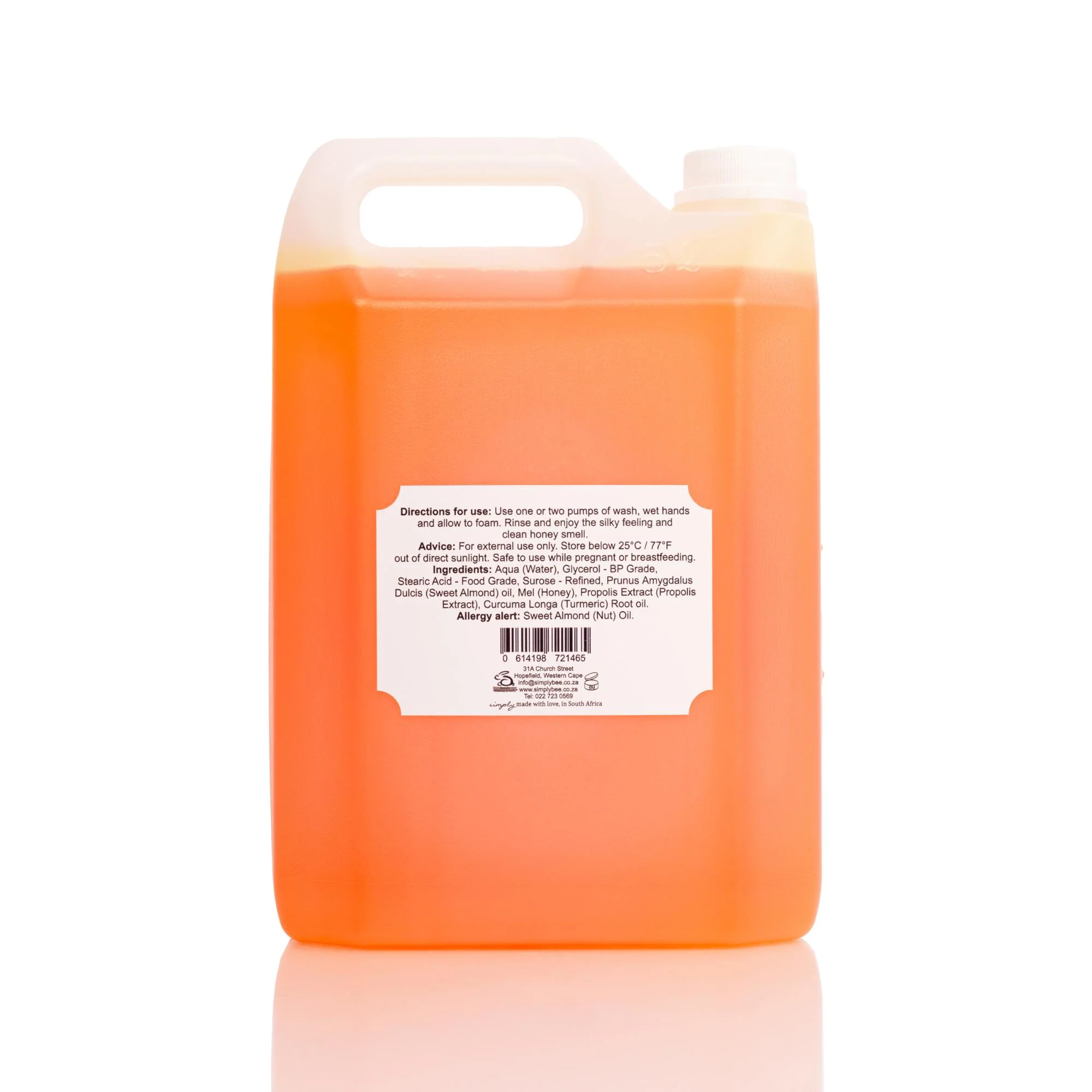 Simply Bee - Hand & Body Wash Fynbos Honey 5lt - Image 2