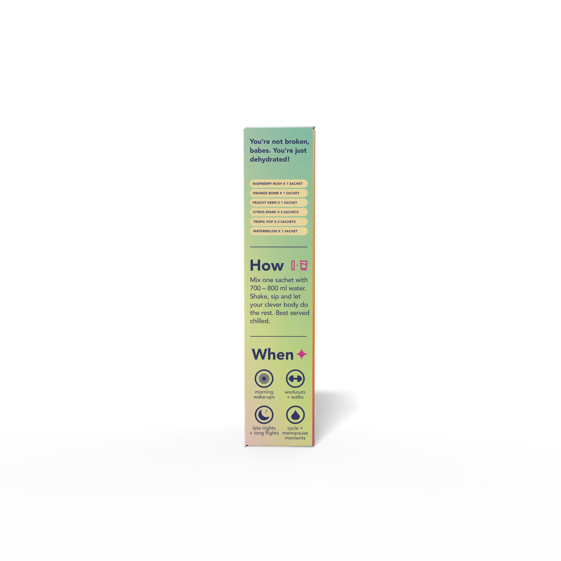 SIP - Daily Electrolyte & Vitamin Sachets Variety Pack 8s - Image 3