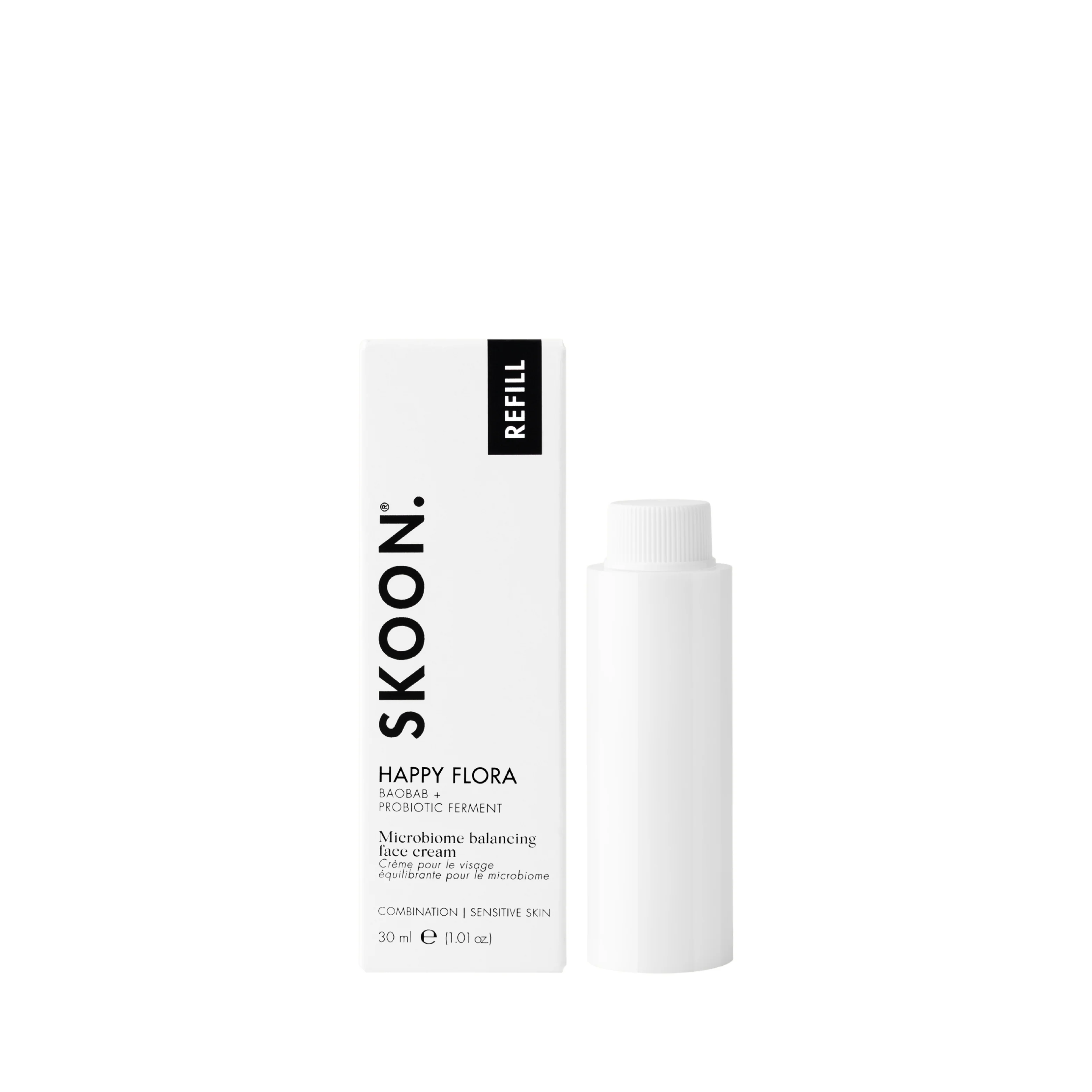 SKOON - Happy Flora Microbiome Balancing Face Cream Refill 30ml