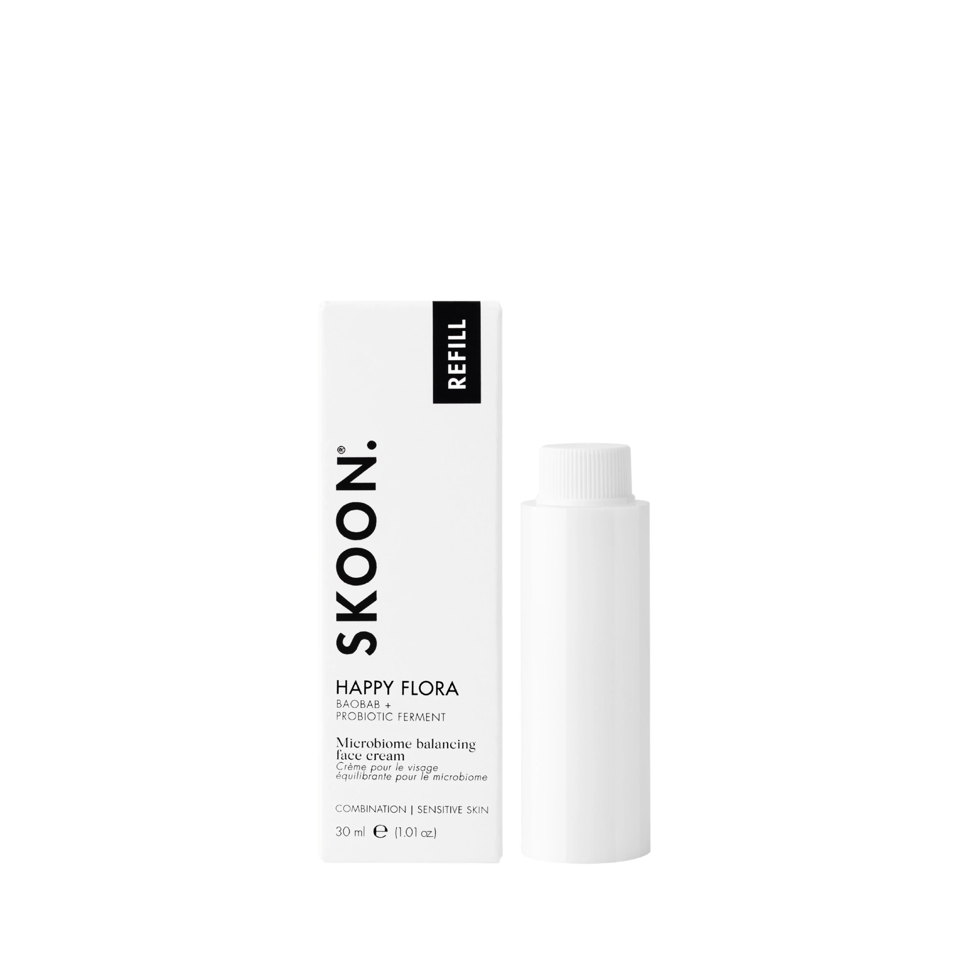 SKOON - Happy Flora Microbiome Balancing Face Cream Refill 30ml