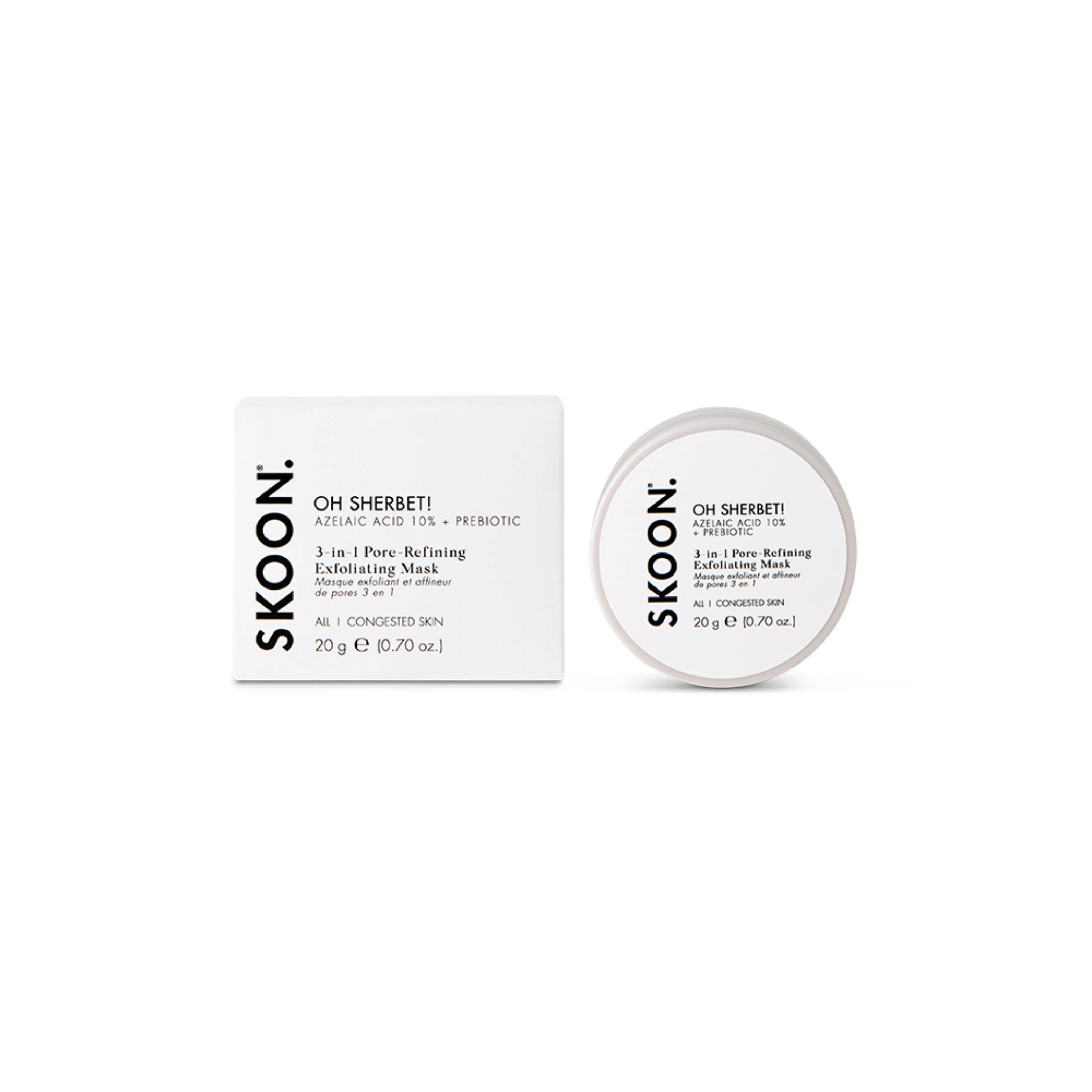 SKOON - Oh Sherbet 3-in-1 Clay Mask 20g