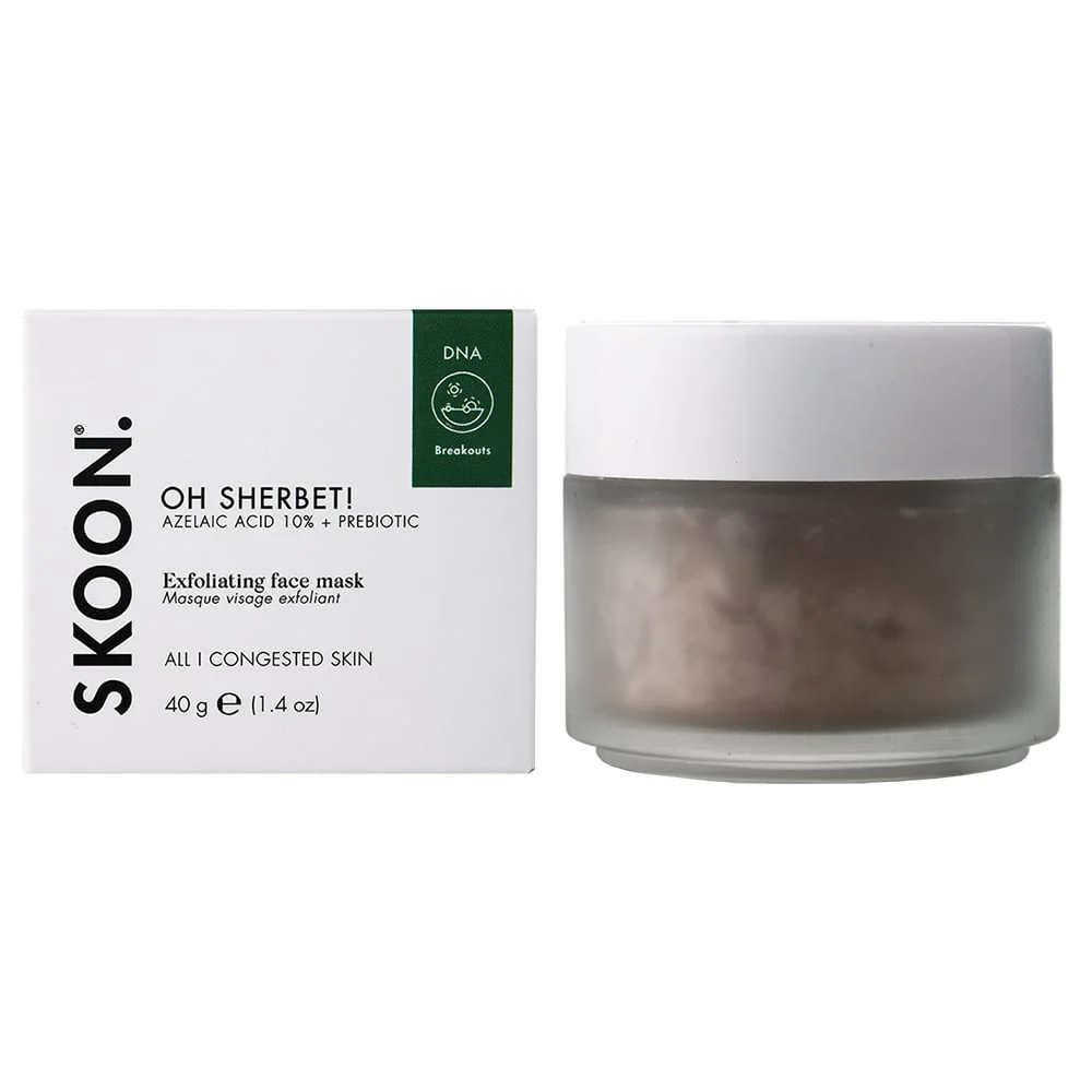 SKOON - Oh Sherbet Azelaic Acid 10% Exfoliating Face Mask 40g - Image 2