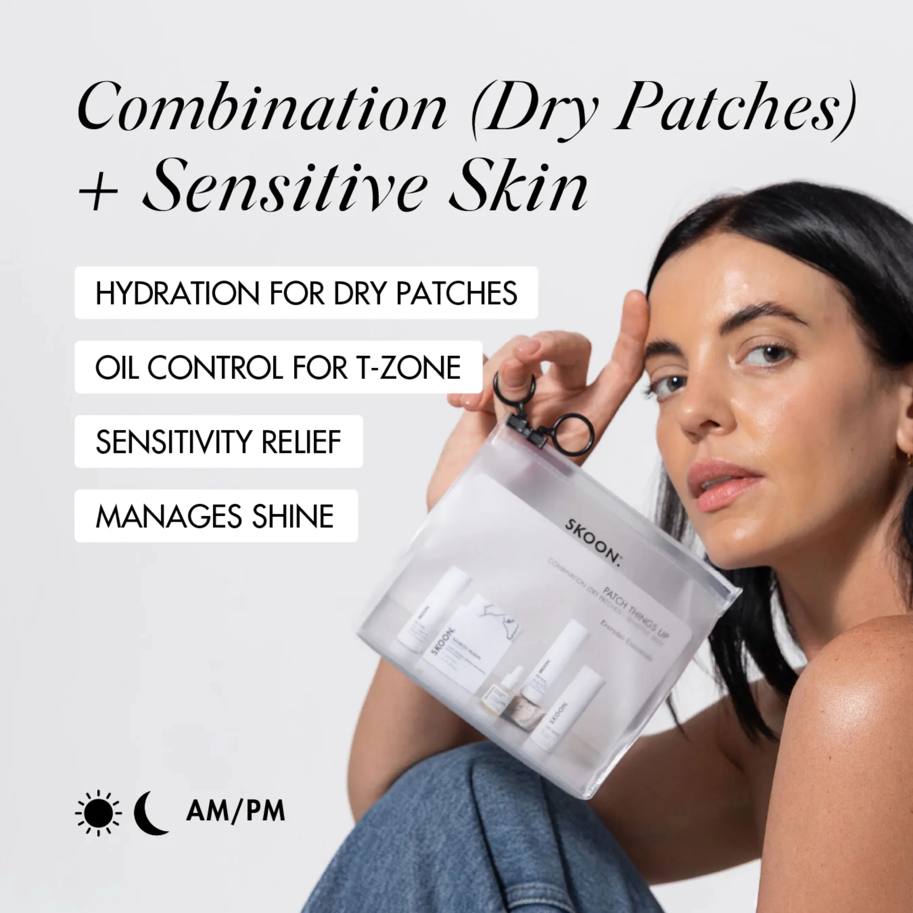 SKOON - Patch Things Up Combination (Dry Patches) + Sensitive Skin Set - Image 3