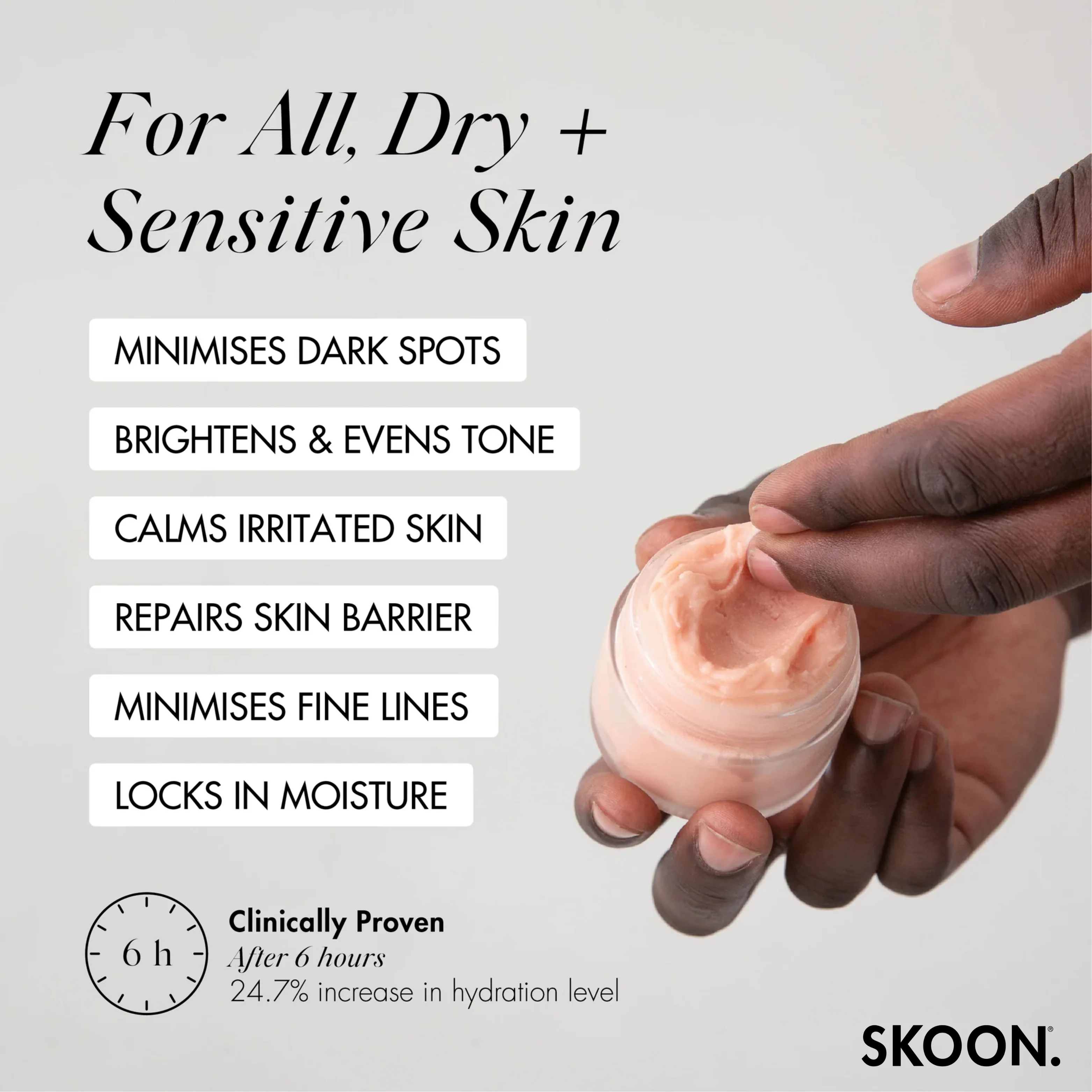 SKOON - Ruby Marine Barrier Recovery Face Mask 40ml - Image 2