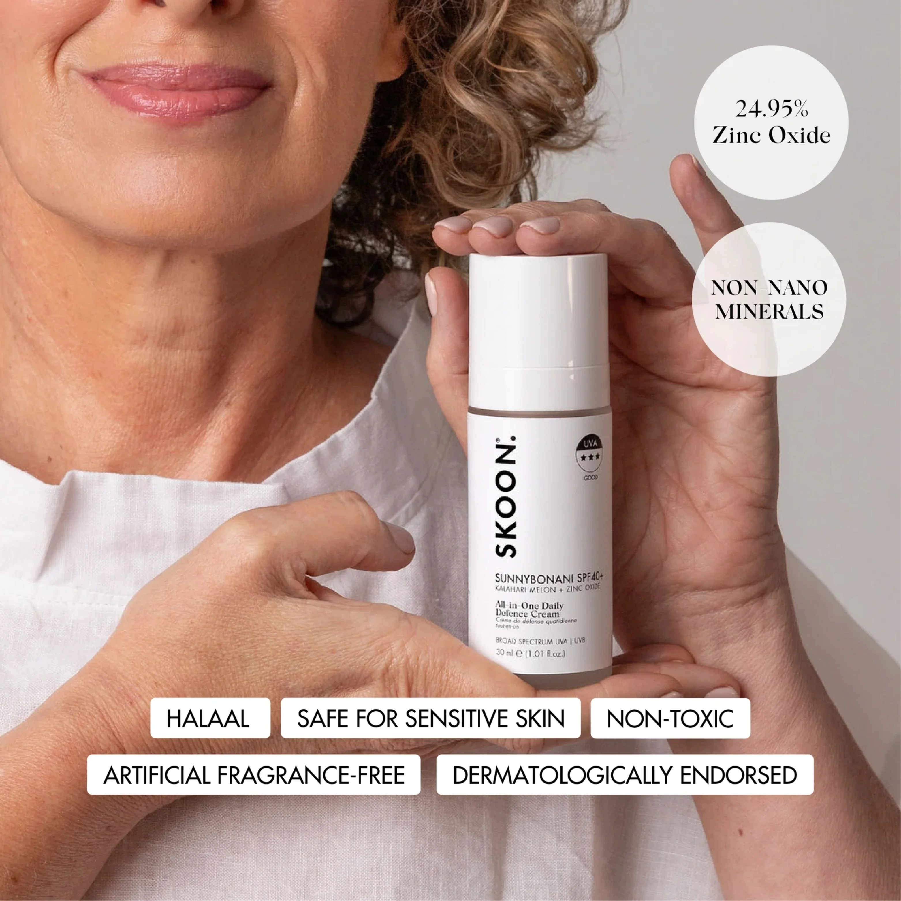 SKOON - Sunnybonani SPF40+ All-In-One Daily Defence Cream 30ml - Image 9
