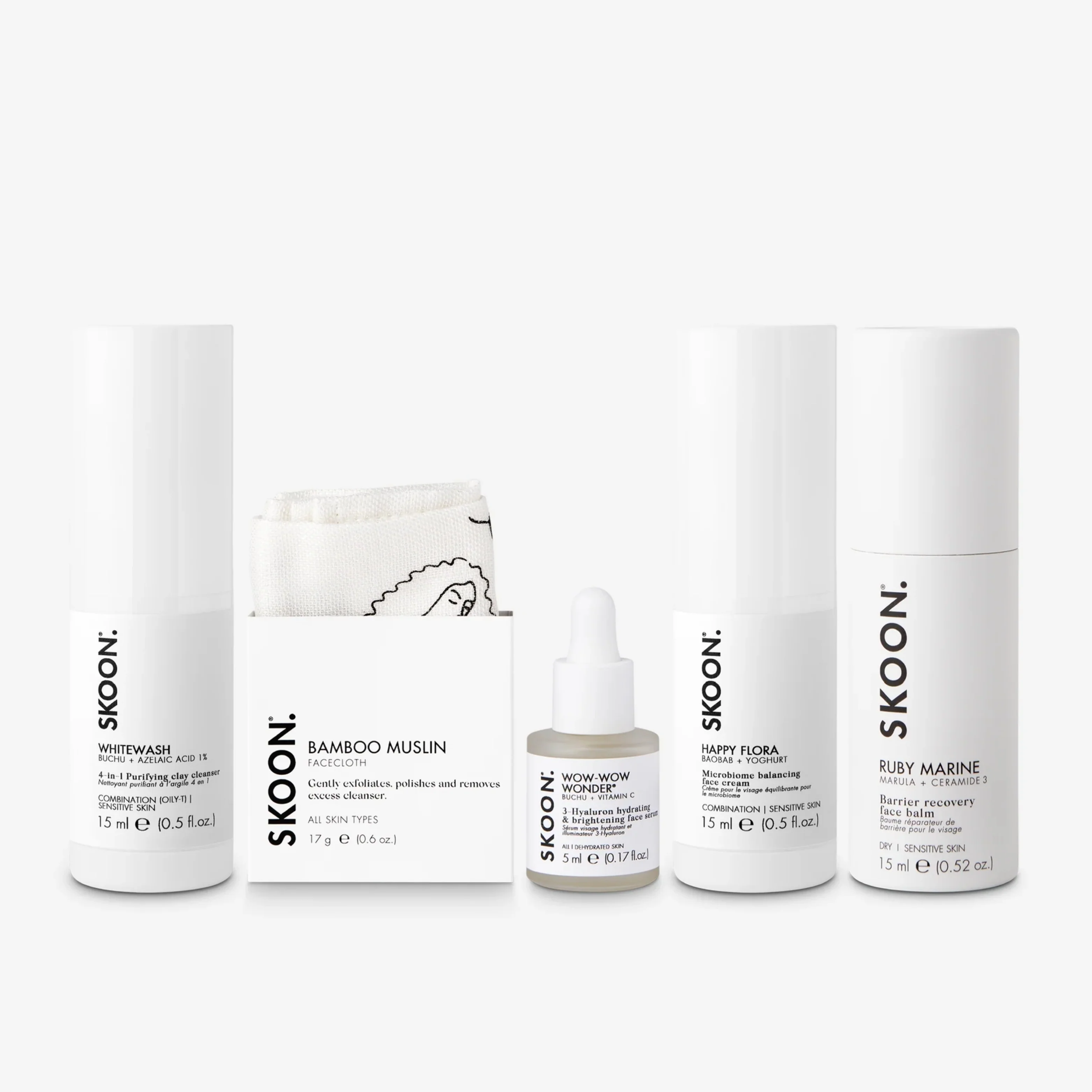 SKOON - Tame The Zone Combination ( Oily T) + Sensitive Skin Set - Image 2
