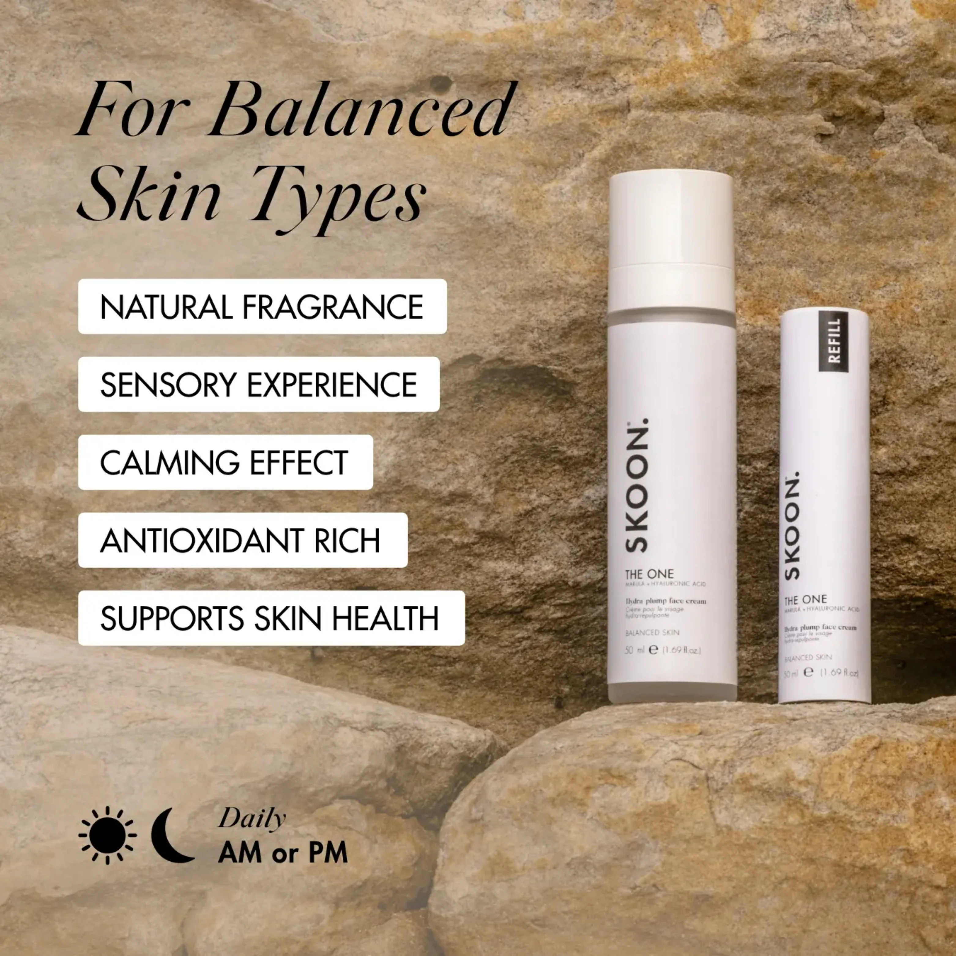 SKOON - The One Face Cream Hydra Plump 50ml - Image 2