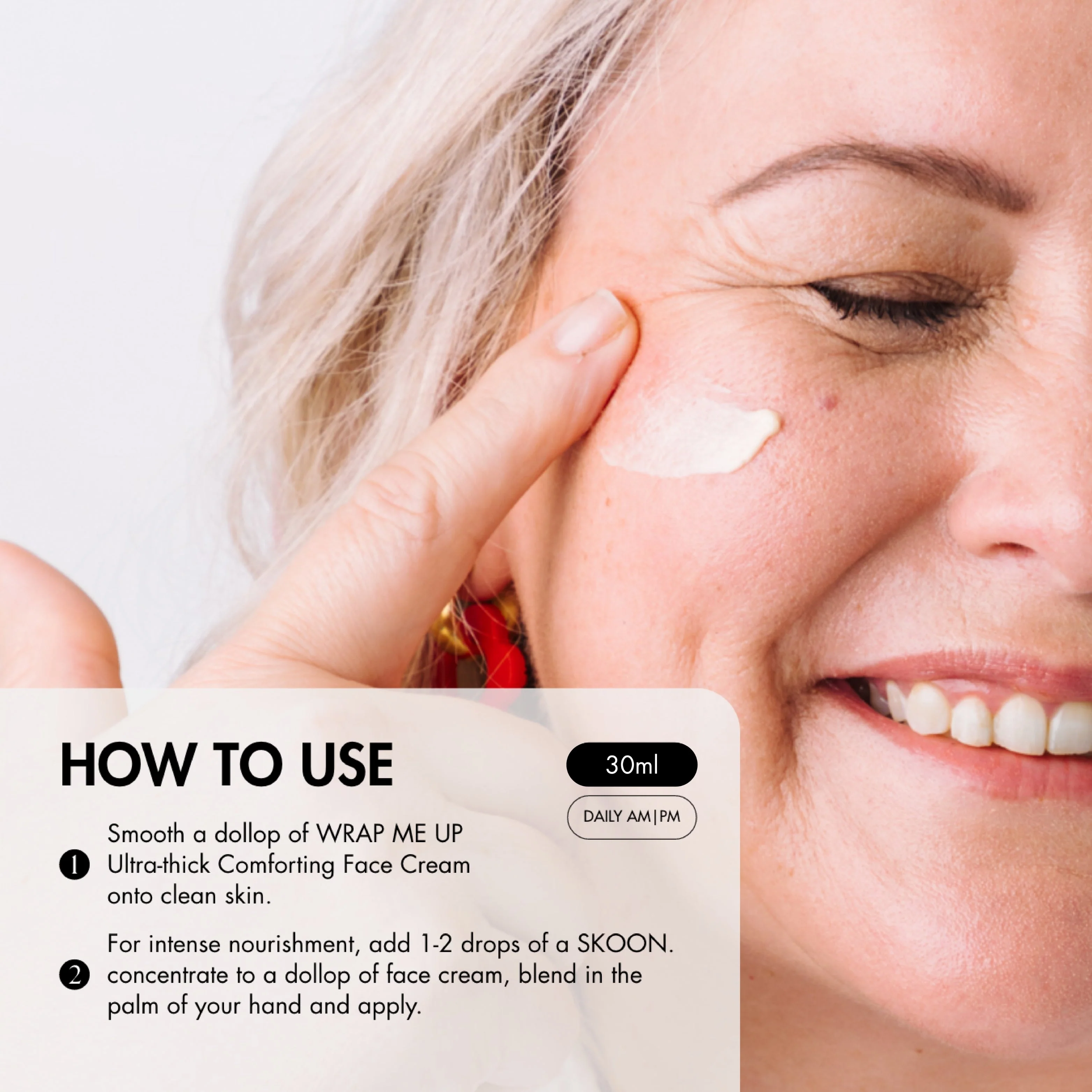 SKOON - Wrap Me Up Face Cream Ultra Thick Refill 30ml - Image 4