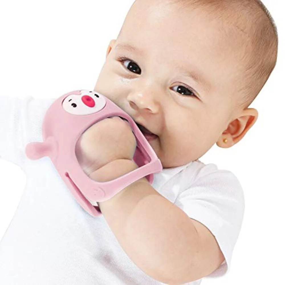 Smily Mia - Penguin Silicone Teether Blue - Image 2
