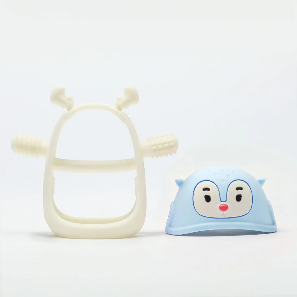Smily Mia - Reindeer Silicone Teether Blue - Image 2