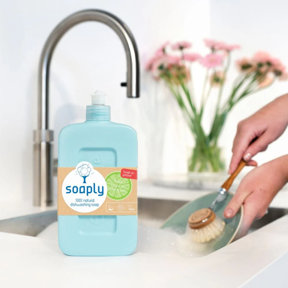 Soaply - Dishwashing Liquid Soap Lime 500ml - Image 2