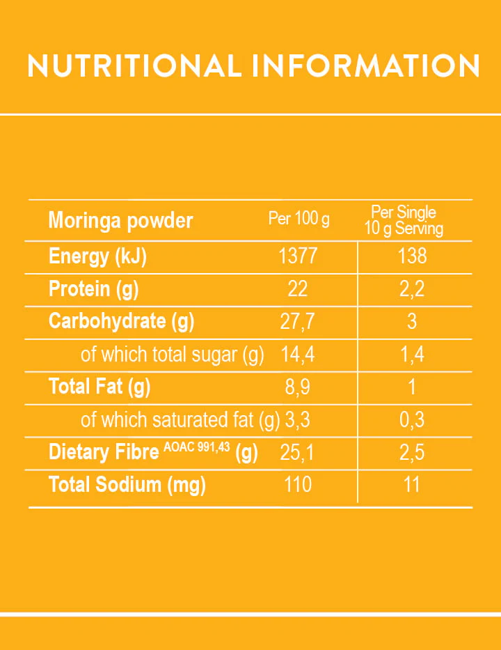 Soaring Free - Moringa Powder Organic 200g - Image 2