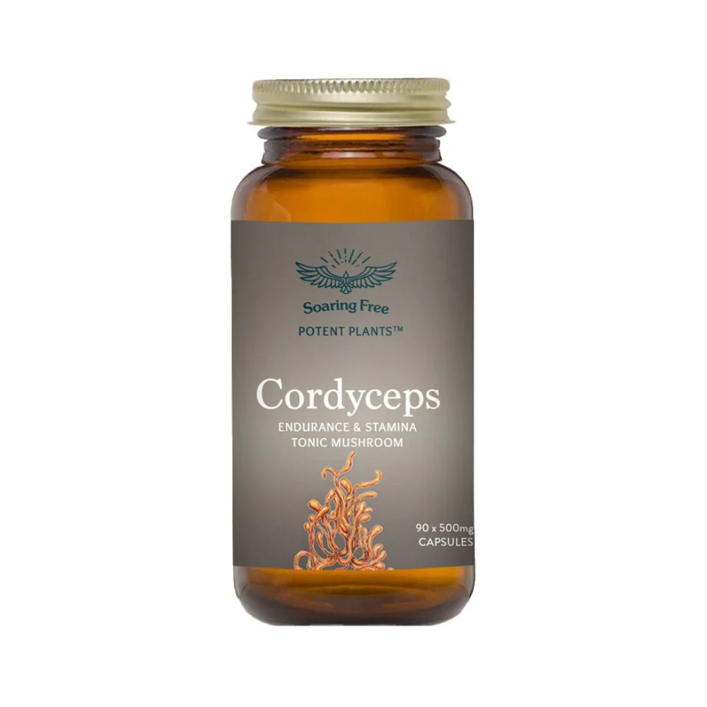 Soaring Free - Potent Plants Cordyceps Capsules 90s