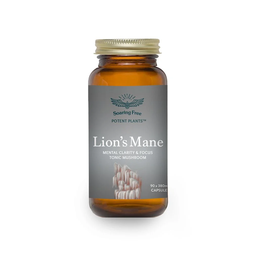 Soaring Free - Potent Plants Lions Mane Capsules 90s