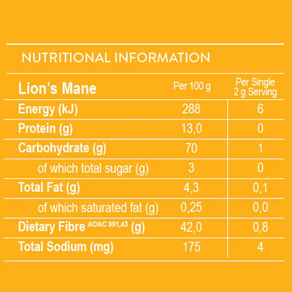 Soaring Free - Potent Plants Lions Mane Powder Organic 77g - Image 2