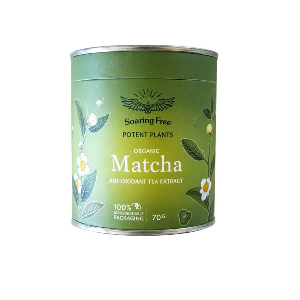 Soaring Free - Potent Plants Matcha Powder Organic 70g
