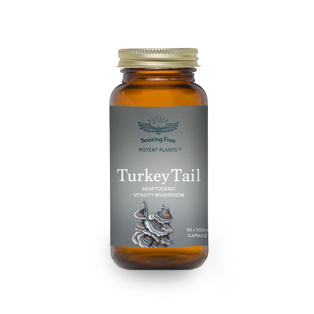 Soaring Free - Potent Plants Turkey Tail Capsules 90s