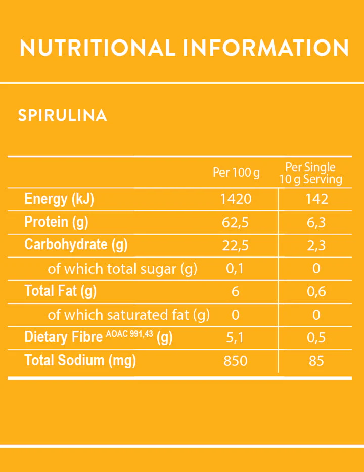 Soaring Free - Spirulina Powder Organic 200g - Image 2
