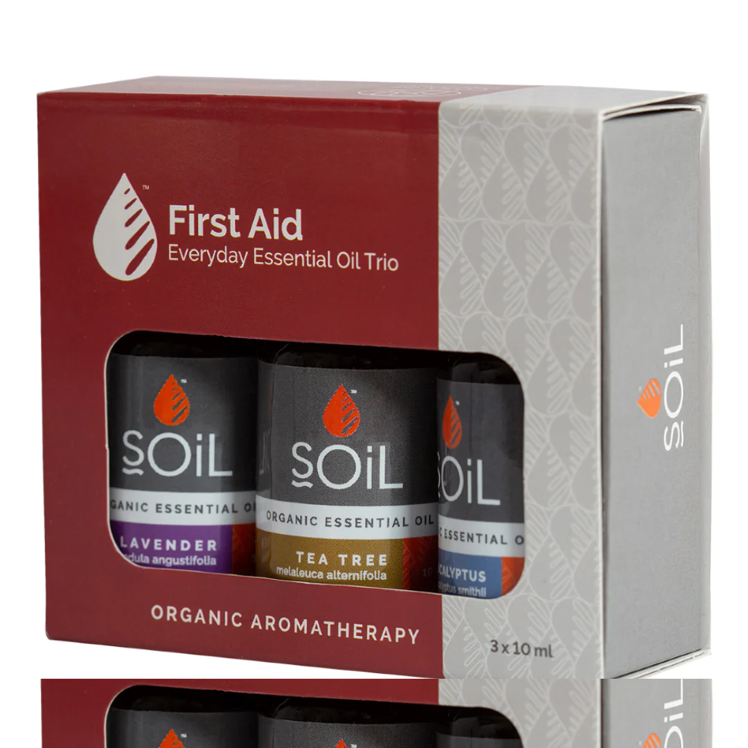 Soil - Essential Oil Trio Box First Aid