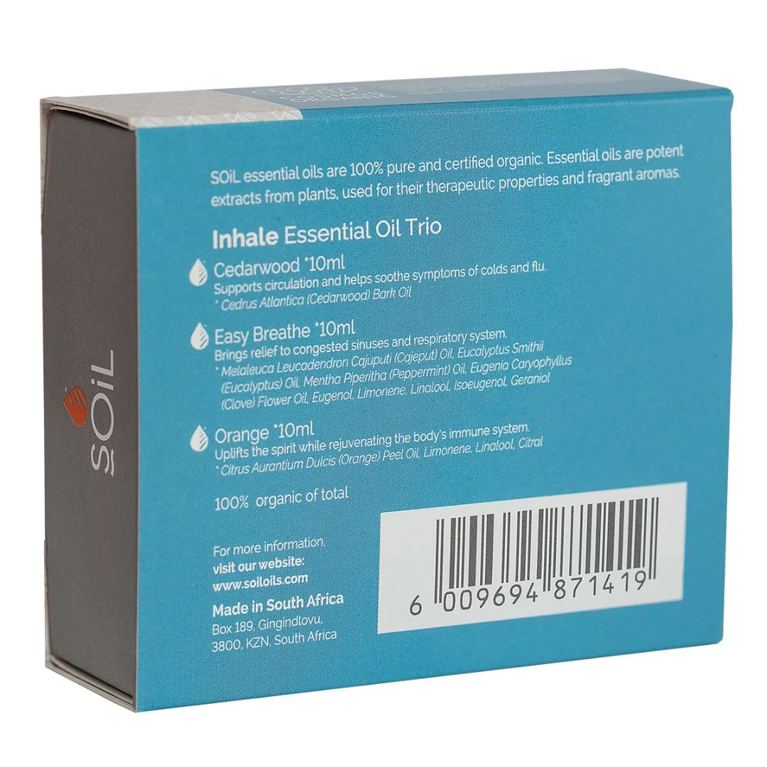 Soil - Essential Oil Trio Box Inhale - Image 3