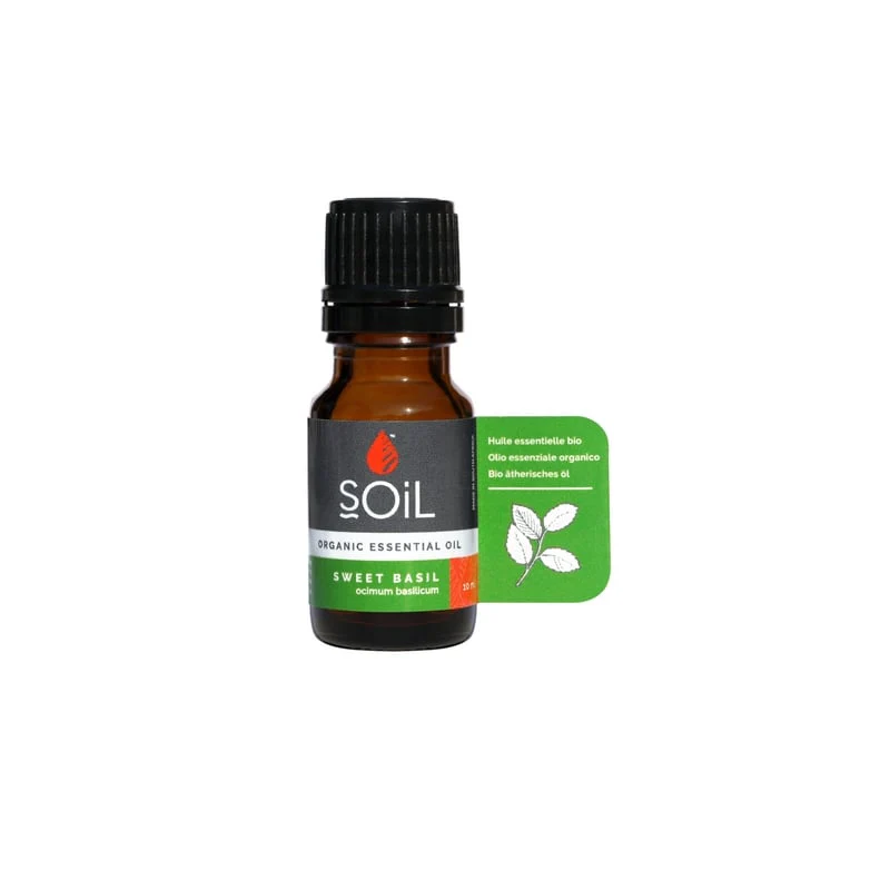 Soil - Org Ess Oil Basil 10ml