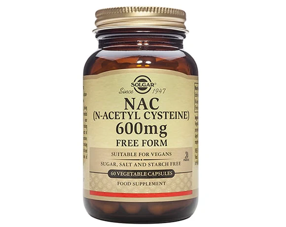 Solgar - N-Acetyl-L-Cysteine NAC 60s