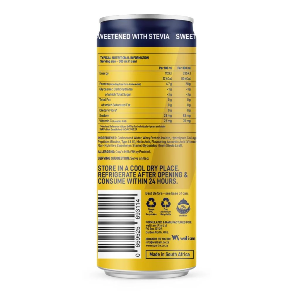 Sport RX - Iso Whey Protein Drink Lemon Lime 300ml - Image 2